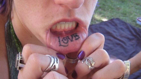 Lip tattoo ideas