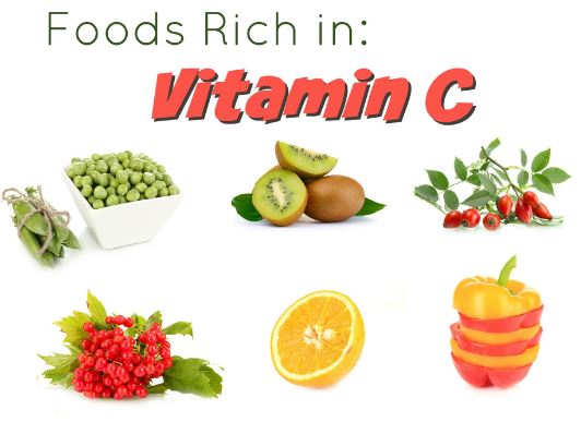 Eat foods rich in vitamin C to prevent stretch marks easily