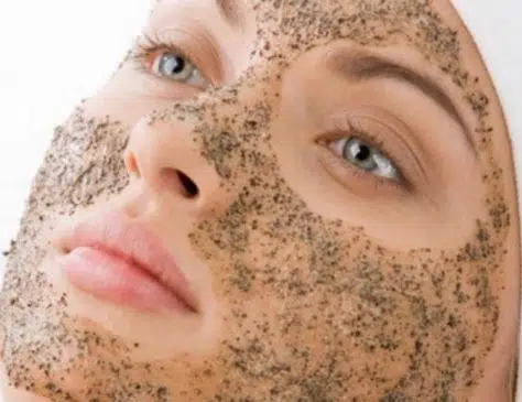 Exfoliate your face to remove dark spots and freckles