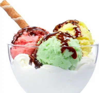 Ice cream and sugary foods may irritate your throat
